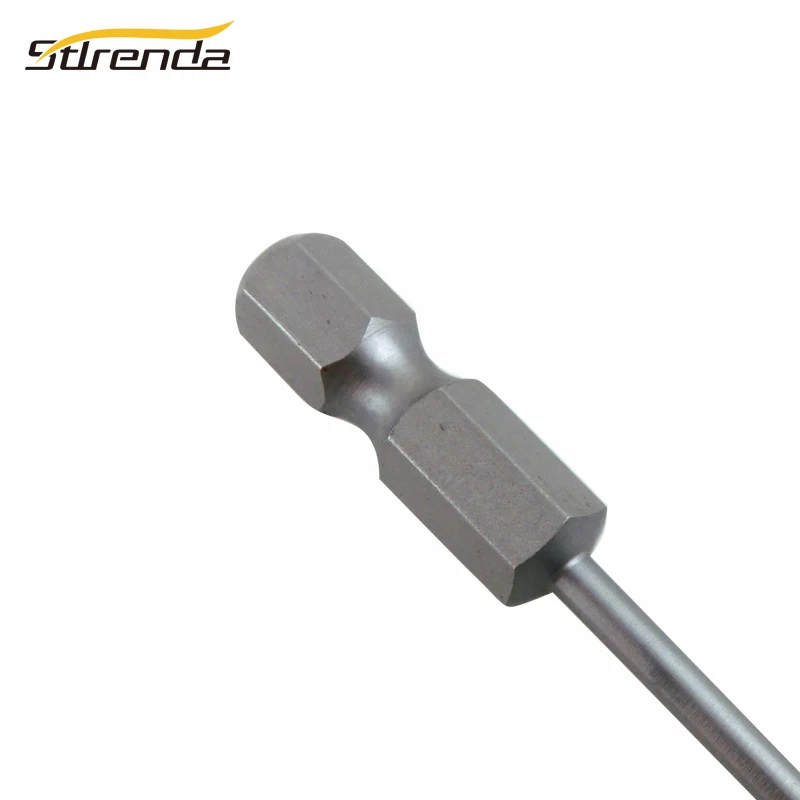 STLRENDA 10 шт. PH2 Магнитная отвертка Биты 100/120/150 мм S2 сталь Phillips биты шестигранные 1/4