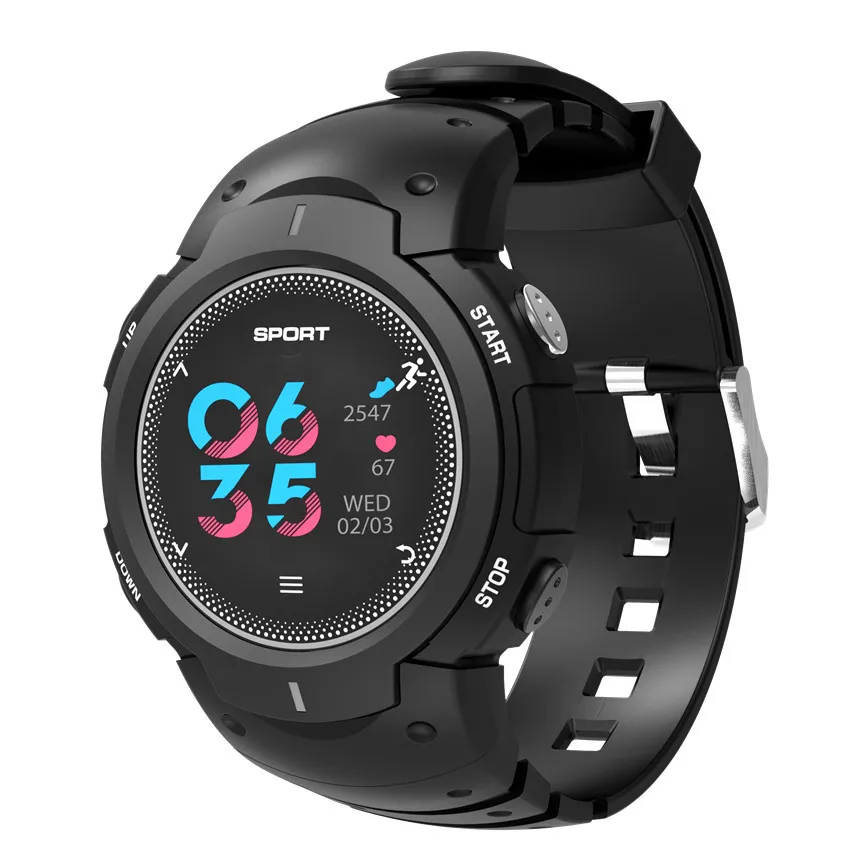 

F13 Smart Watch IP68 50 Meter Waterproof Bluetooth Information Push Heart Rate Sleep Monitor Remote Camera Multi- Sport Modes