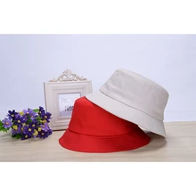 Уличная хлопковая Рыбацкая Кепка, 10 цветов, одноцветная Панама, шляпа для женщин и мужчин, летняя Корейская Рыбацкая шляпа, защита от солнца, Gorro Pescador