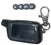 Оптовая торговля чехол Брелок Стекло Крышка для российских 2 Автомобильный пульт дистанционного управления ЖК-дисплей двухполосная Автомобильная сигнализация Системы ЖК-дисплей дистанционного Управление брелок Томагавк X5 X3 - изображение