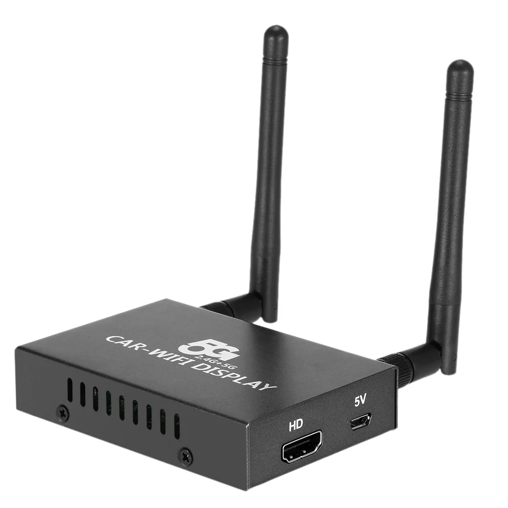 5G/2,4G Автомобильный WiFi Дисплей донгл Приемник Linux система Airplay Mirroring Miracast DLNA Airsharing Full HD 1080P для HDTV телефонов