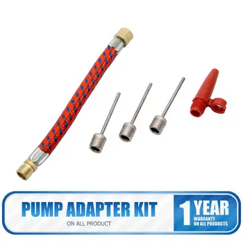 

5 Pump Adaptor NEEDLE Valve Connector Inflating Bicycle Basketball Football