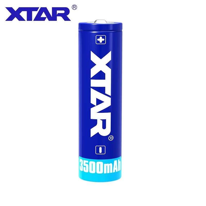 1 шт. литий ионная XTAR 18650 3500 мАч 3 6 В защищенная литиевая аккумуляторная батарея