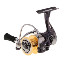 Спиннинговая Рыболовная катушка 7+ 1BB металлическая катушка складная рука Левая Правая рука 5,2: 1 длинная кастинговая катушка пресная вода, морская вода