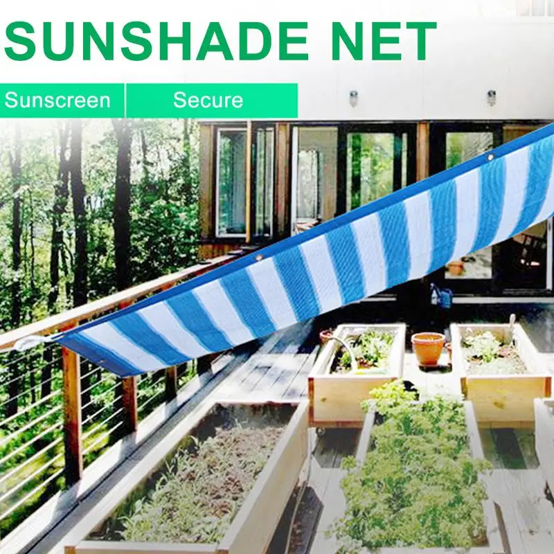 

Outdoor Sunshade Net Rectangular Canvas UV Block Heavy Duty Sunshade Waterproof Windproof Sunscreen Awning