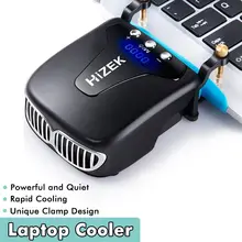 12-17 дюймов охлаждающий вакуумный вентилятор для ноутбука Внешний USB бесшумный охладитель для ноутбука с цифровым дисплеем Регулируемый умный охладитель VS Pad