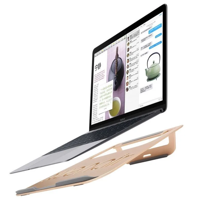Metal Laptop Stand Folding Portable for Macbook and most 11-15.6 inch Notebook Aluminium Alloy Ergonomic Office Bracket. Metal Laptop Stand Folding Portable for Macbook and most 11-15.6 inch Notebook Aluminium Alloy Ergonomic Office Bracket.