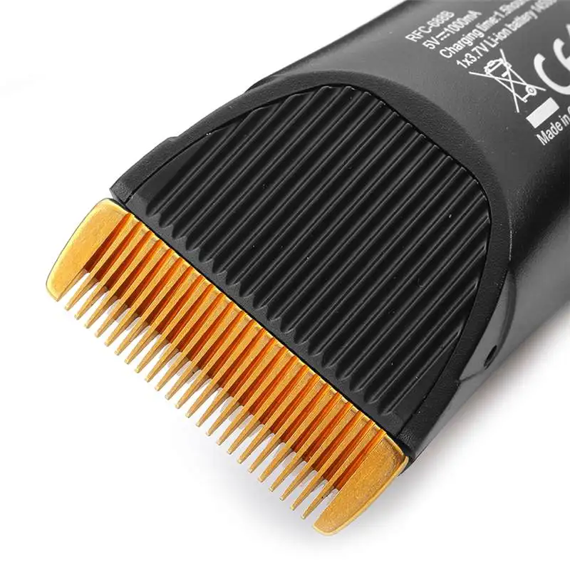 Tanie Surker cyfrowy wyświetlacz LED trymer do włosów akumulator elektryczna maszynka do strzyżenia włosów męska bezprzewodowa zmywalna fryzura regulowana ceramika