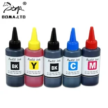 5 шт. х 100 мл чернила для принтера CANON MX921 MX922 MC924 MG5410 MG5430 IP7230 IP7220 IP7210 чернильный картридж для принтера СНПЧ