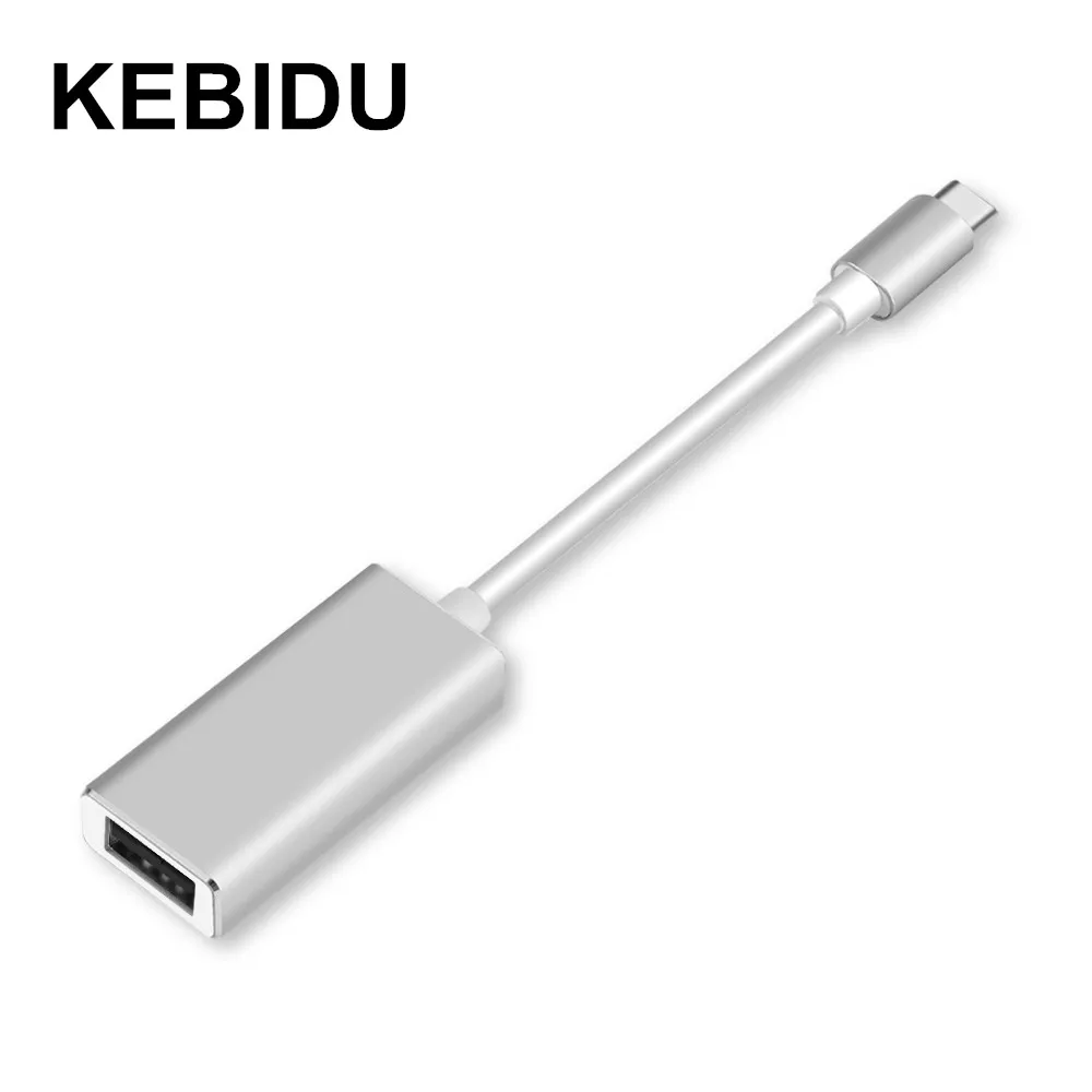 Адаптер KEBIDU USB C к DisplayPort 3 1 Type DP адаптер конвертер Поддержка 4K UHD 1080P для Macbook Pro