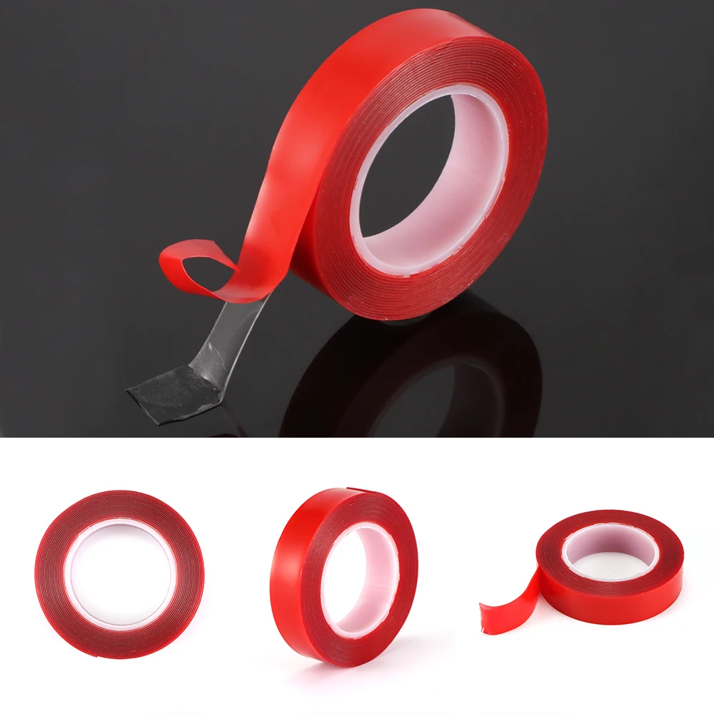

Youool Double Sided Adhesive Foam Tape Heat Resistant Strong Acrylic Red