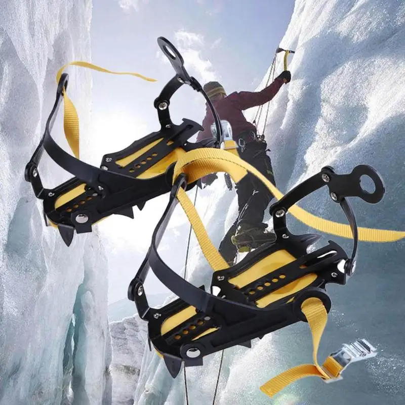 

Universal 10 Studs Ice Non Slip Snow Shoes Cover Safet Spikes Grips Cleats