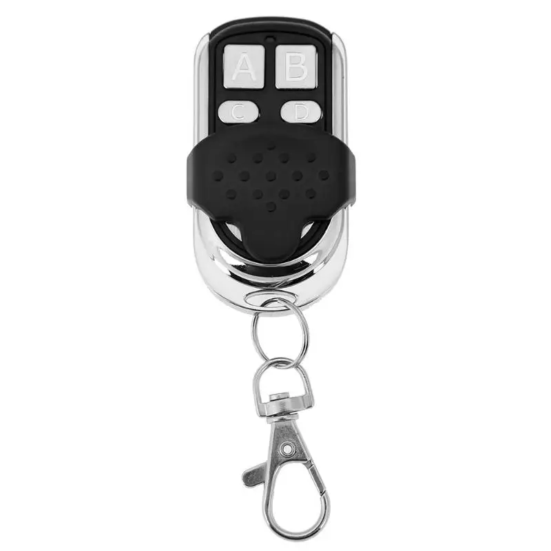 

433MHz 4 Channel Wireless RF Remote Control Cloning Remote for Garage Door Alarm Automatic Doors Shutter Doors Lamps Controller