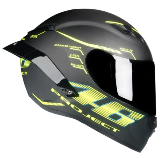 Полный уход за кожей лица шлем Casco Capacete мотоциклетный для гонок каск мото полный