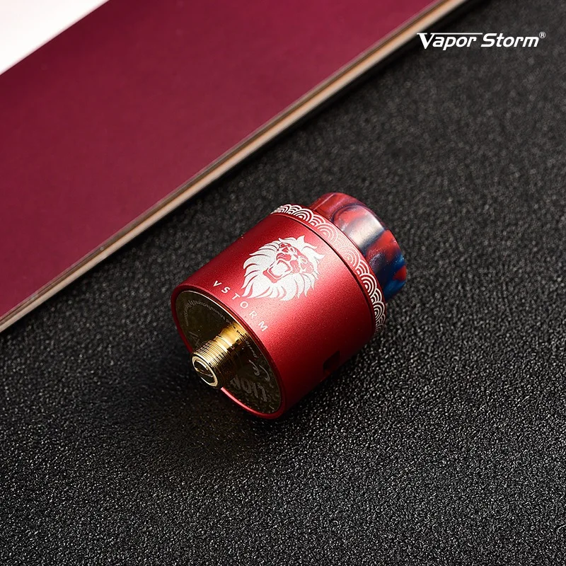 Атомайзер Vapor Storm 24 мм Lion Rda уникальная внутренняя структура 3 ступенчатый