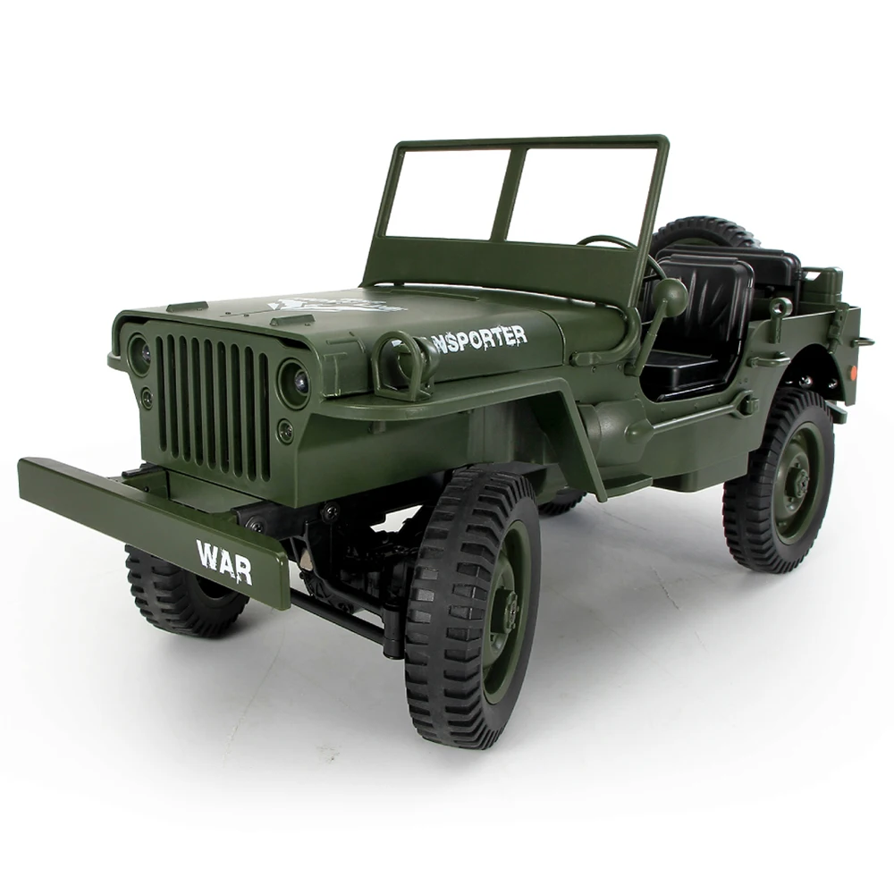 JJR/C Q65 Радиоуправляемый автомобиль игрушки для детей 1:10 2 4G 4WD внедорожник военный