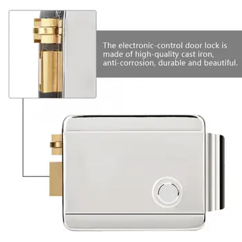 

Single Cylinder Security Electric Control Lock Door Access Control System With Keys Access Control Kits