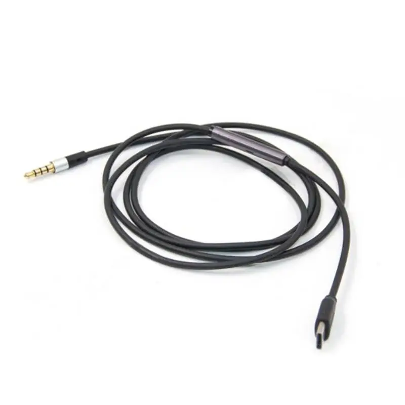 

Digital Audio Cable With A Connector Anti-interference Bluetooth 4.1 Durable 3.5 To Type - C Audio Transmission Cable With Mic
