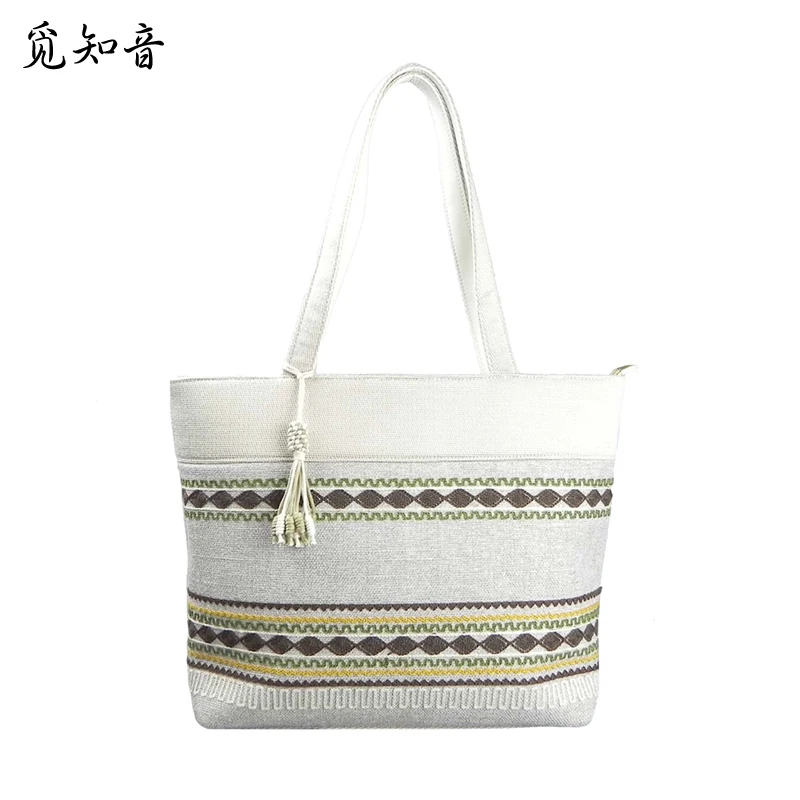 

New Women Beach Weave Panelled Handbag Ins Popular Summer Female Straw Bags Lady Handmade Knit Shoulder Bag Fashion Bolsa Ss3389