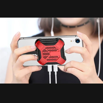 

3 in 1 Mobile Phone Heat Sink Gaming Cooler Charging Cable Adapter for iPhone SmartPhone Heat Sink Mobile Phone