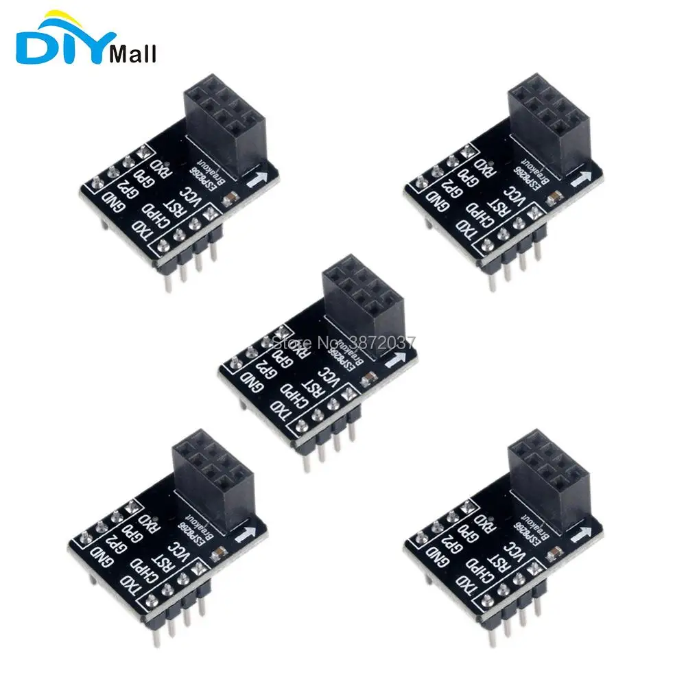 5 шт./лот макетная плата для DIYmall адаптер печатной платы ESP8266 модуль Wi-Fi