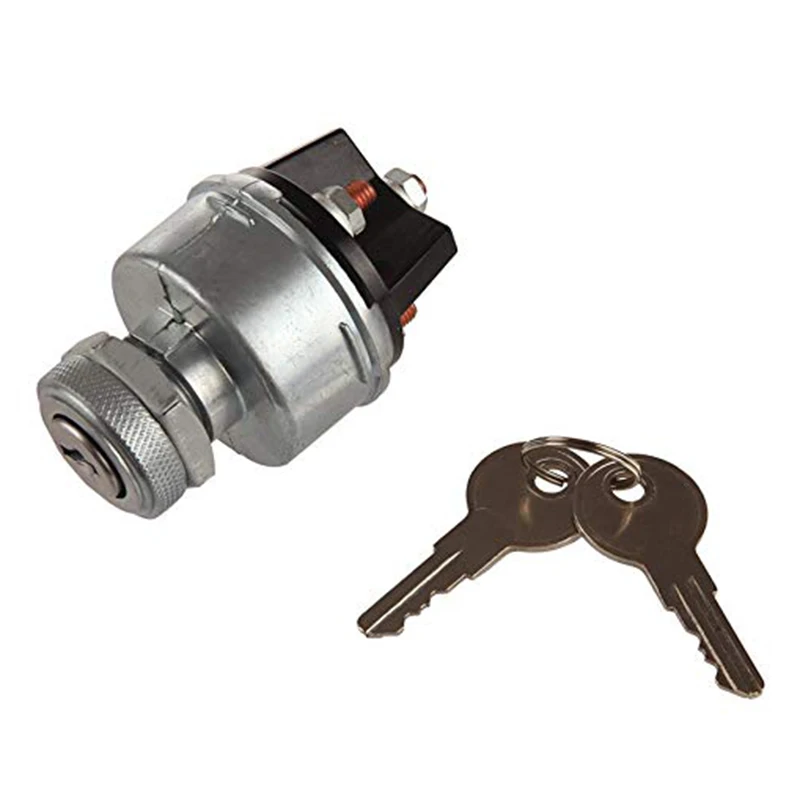 

Universal Ignition Switch With 2 Keys For Car, Tractor,Trailer,Caterpillar,Agricultura, Plant Applications 80153 85936 G.1214