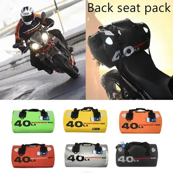 

Big size waterproof bike rbike luggage travel bag large capacity rider motorbike rear seat bag Strap tool bike rcycle tail