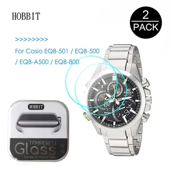 

For Casio EQB-501 EQB-500 EQB-800 EQB-A500 Clear 0.3mm 2.5D Tempered Glass Screen Protector GPS Smart Watch LCD Protective Film