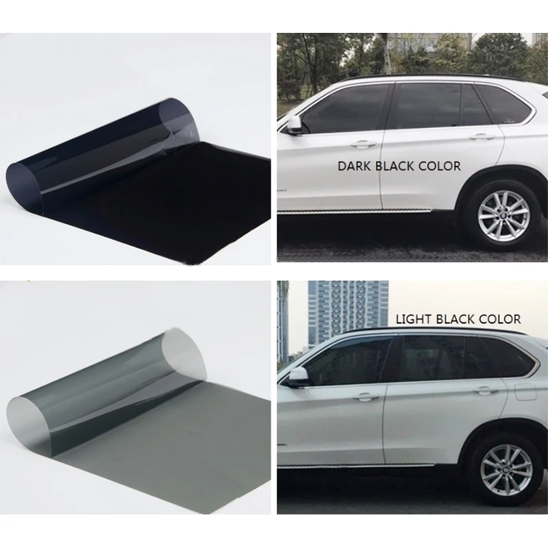 50 см X 152 см 2 mil VLT20% IR80% термостойкая нано керамическая стеклянная тонированная пленка на окна автомобиля