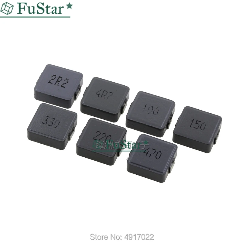 10 шт./лот Индукторы Мощности SMD 0630 1uH 2 2UH 3 4 7UH 6 8 UH 10uh 15uH 22uH 33uH 47uH 7*7*3 мм|Индукторы| |