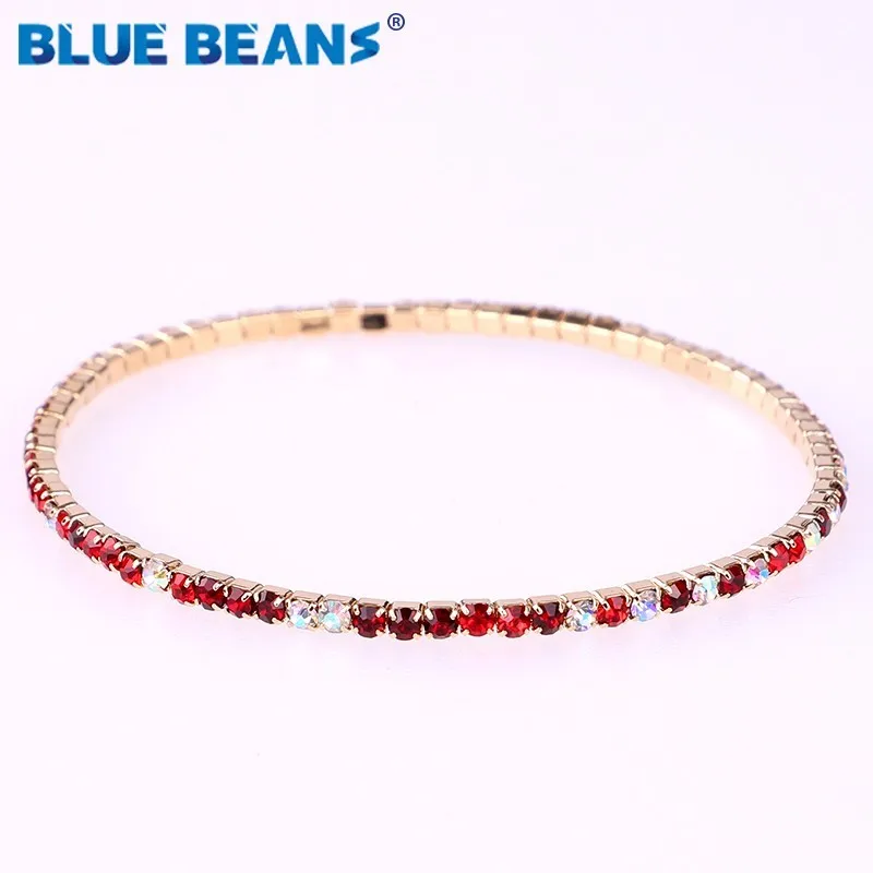 

2018 Hot New Fashion Style Crystal Stretch Shine boho Multiple Bracelet Women Jewelry Gift Charm Mujer Pulseras Personality