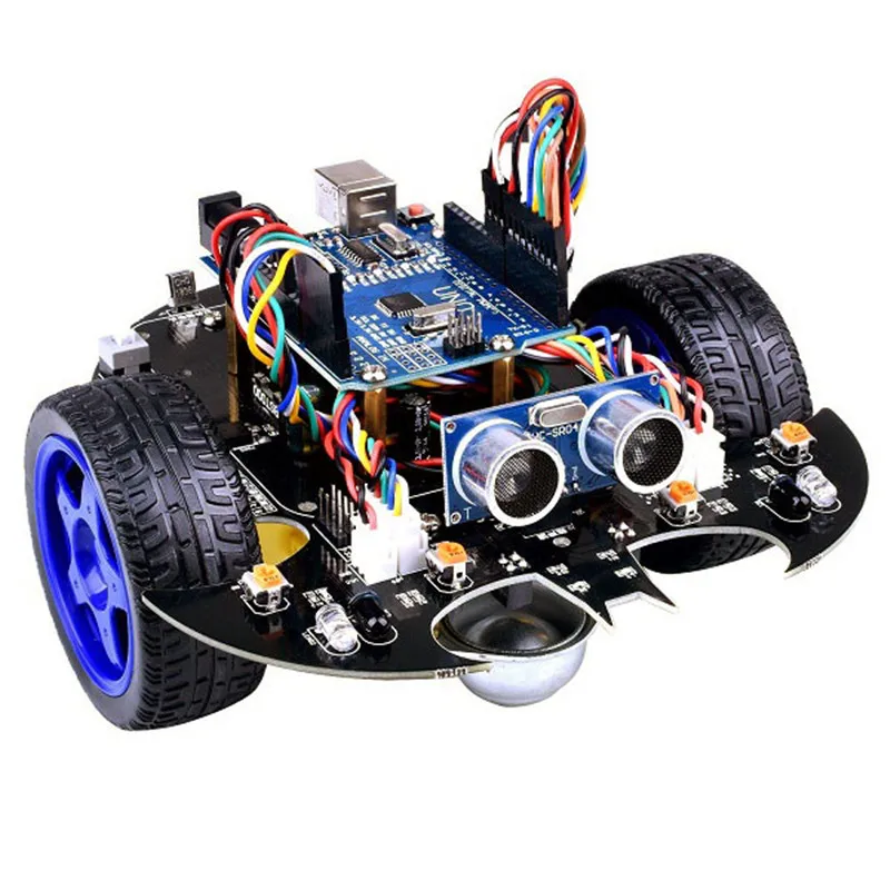 YahBoom Smart Bat Robot Intelligent Programming bluetooth Control Car Kit with for Arduino R3 Board For Science Kids Educate YahBoom Smart Bat Robot Intelligent Programming bluetooth Control Car Kit with for Arduino R3 Board For Science Kids Educate
