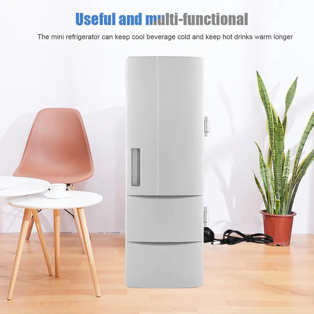 Portable Usb Mini Fridge Freezer Refrigerator Cooler And Warmer
