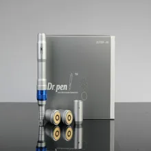 Новые Беспроводной электрические перо Dr Pen мощный Ultima A6 микроиглы мезо Перезаряжаемые Dr ручка