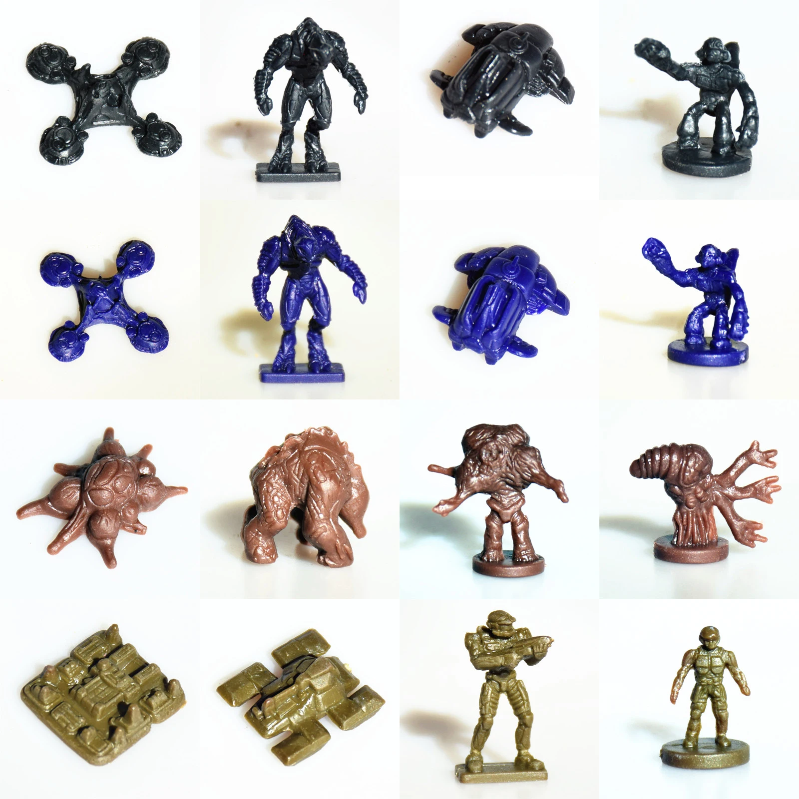 

Die casting resin Halo Risk Star Wars Starcraft Table Tennis Run Group Piece Model Parts Instructions Things