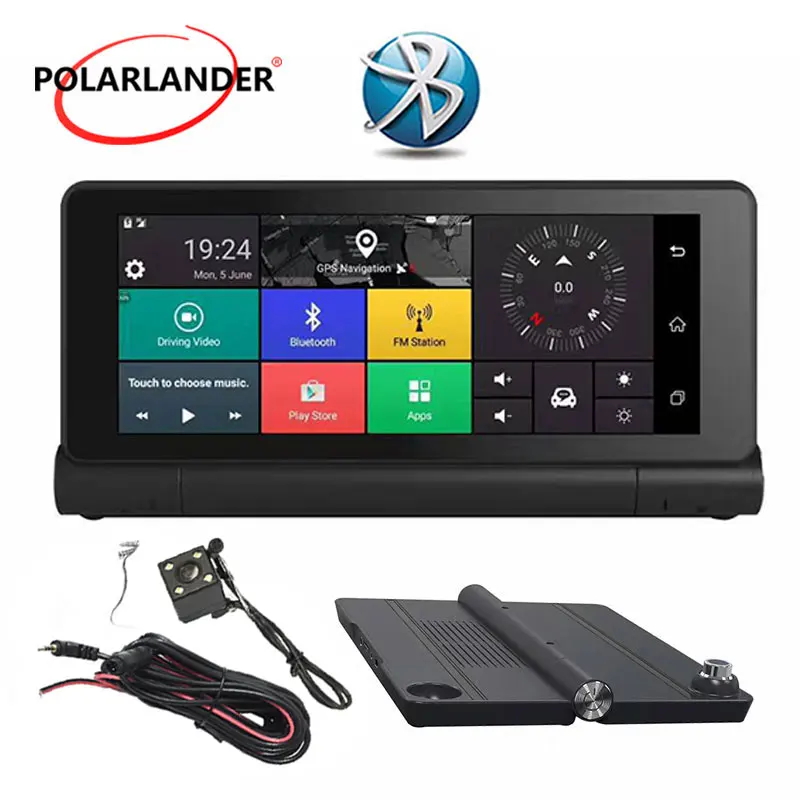 Dual Camera 1080P Recorder Car GPS DVR 3G 1280*480 Android 5.0 Center Console Navigator AVIN Bluetooth WIFI Dual Camera 1080P Recorder Car GPS DVR 3G 1280*480 Android 5.0 Center Console Navigator AVIN Bluetooth WIFI