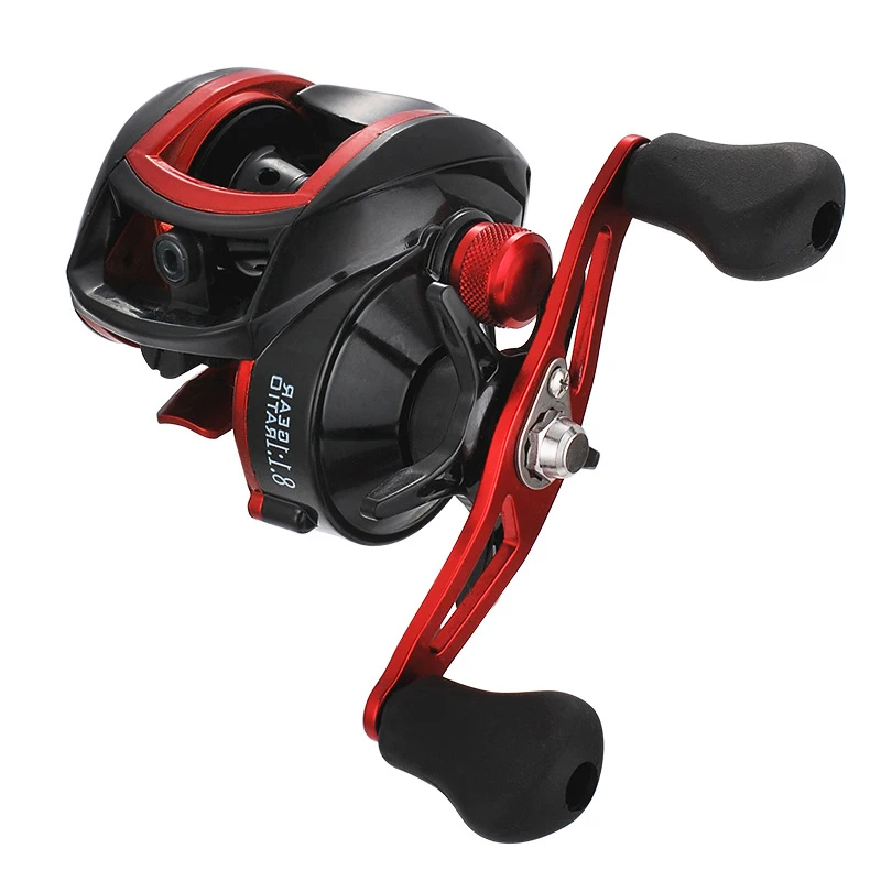 

18+1BB Metal Baitcasting Reel High Speed 8.1:1 Left / Right Hand Fishing Reel Bait Casting Reel Fishing Wheel