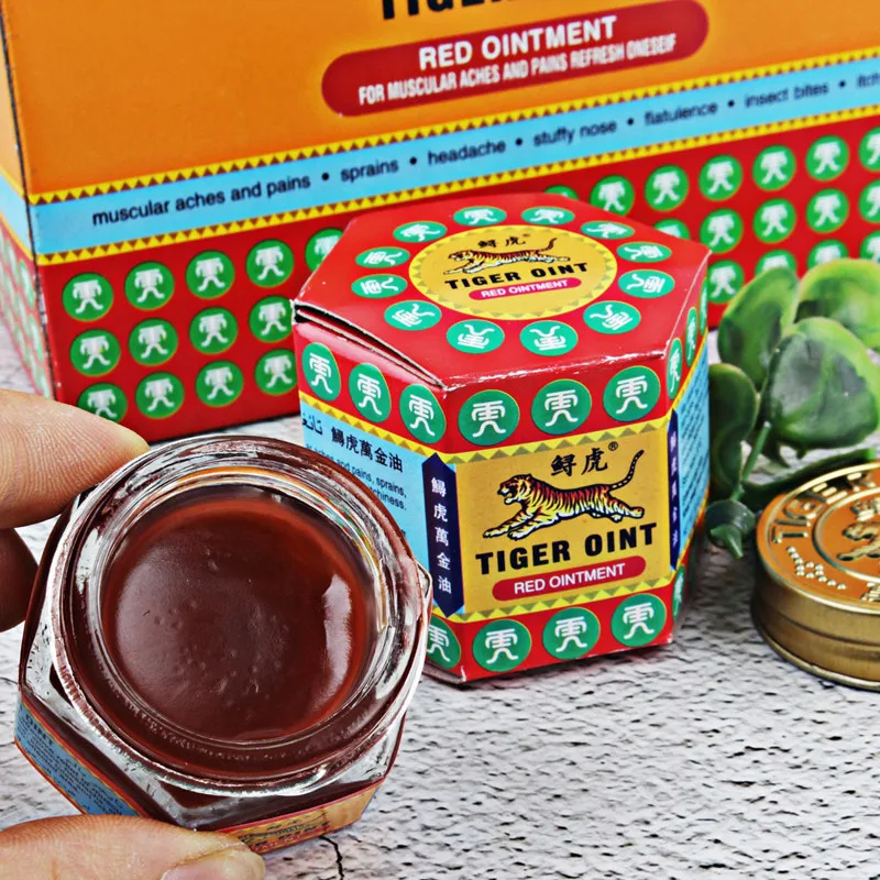 Rakado 1 шт. мазь головная боль зубная красный белый бальзам с тигром боли в животе