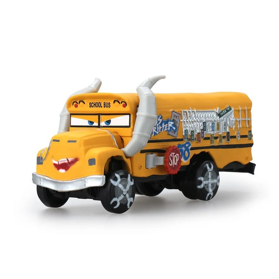 8 стиль disney Pixar Cars 2 & 3 Lightning McQueen Mater Jackson Storm Ramirez 1:55 литой автомобиль из
