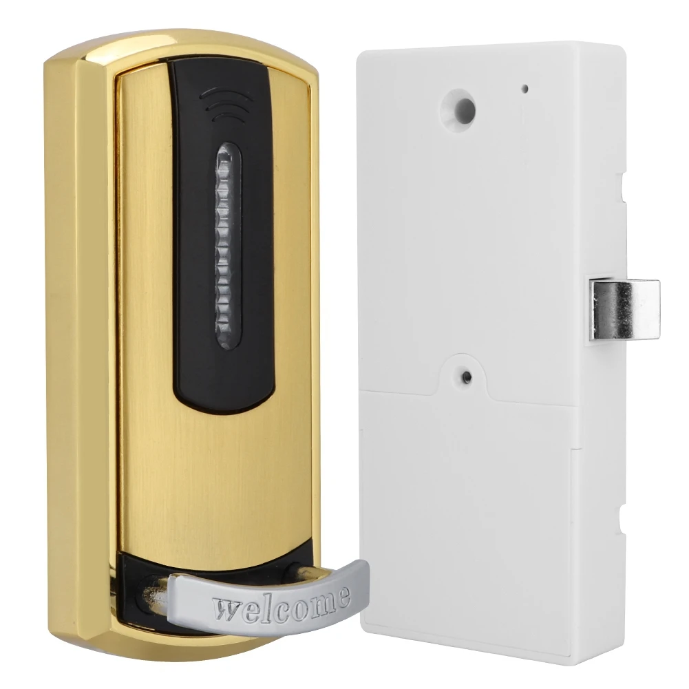 

Smart RFID ID Card Induction Lock Sauna Cabinet Drawer Wardrobe Lock On Sale