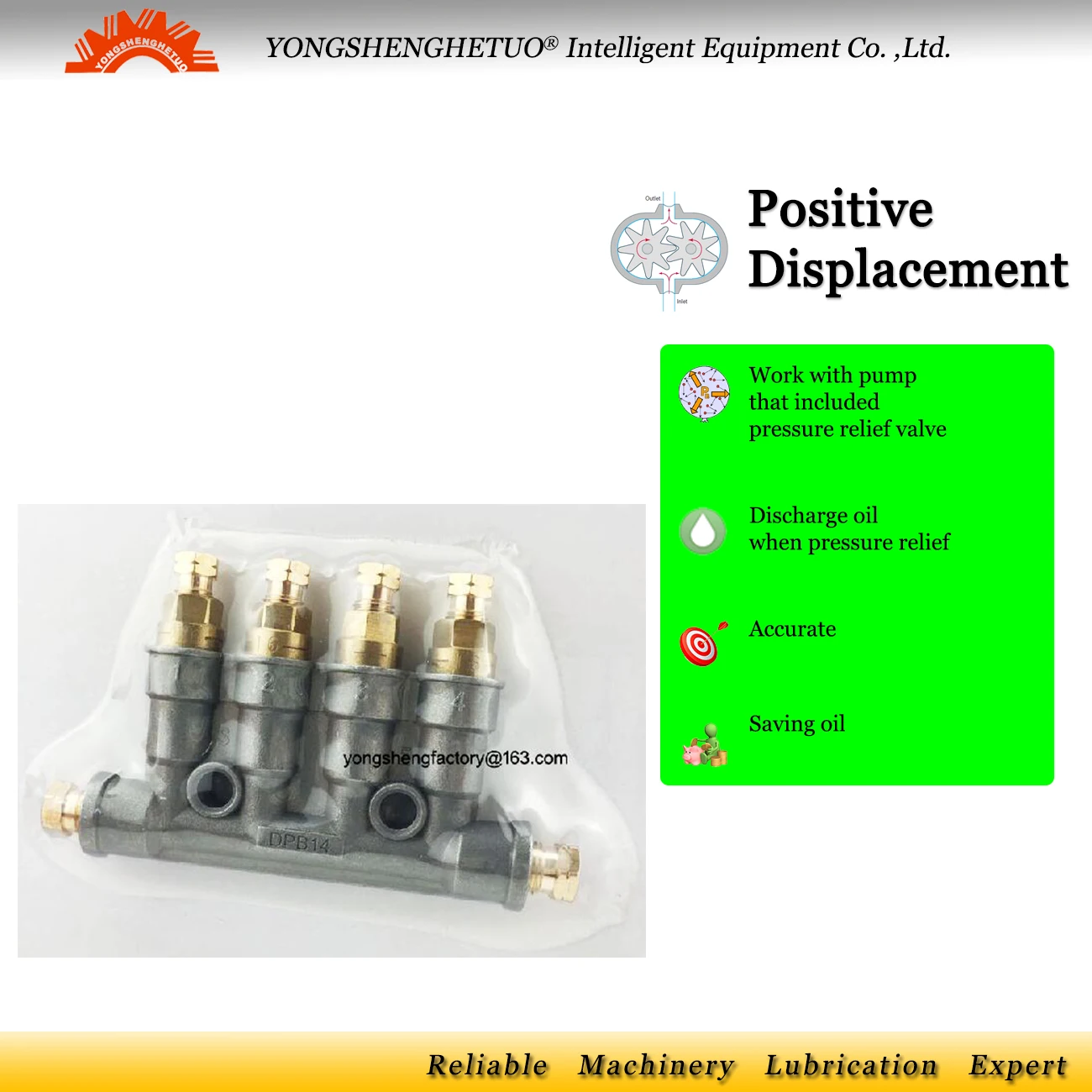 

Detective Volumetric OIL Distributor lubrication dispenser separator valve divider 4 outlet 0.16cc DPB14