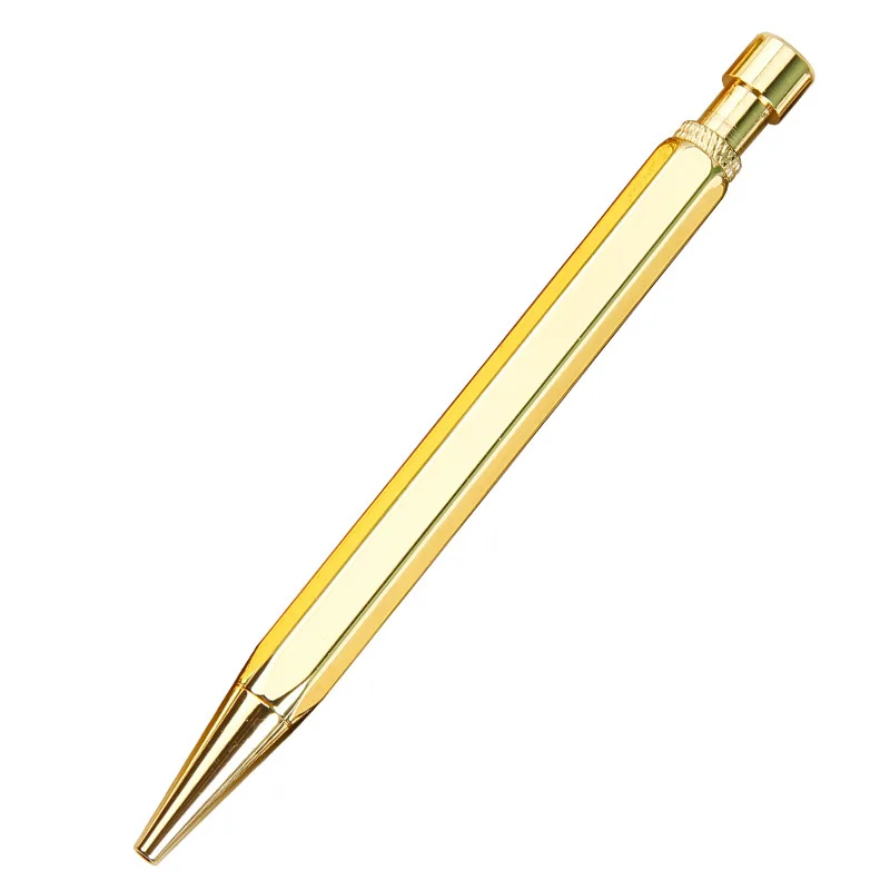 Новый Ретро металлическая шариковая ручка заказной рекламы одежды Пресс подарок шариковая ручка для письма P605