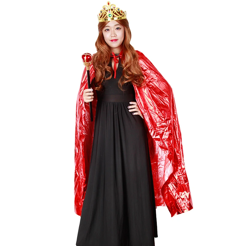 Deluxe Reyes Capa Natividad 3 sabios medievales Cape /& Crown Royal Vestido de fantasía
