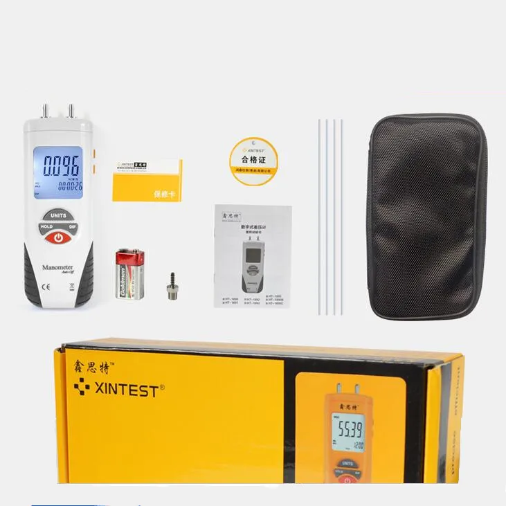

HT-1895 Digital Manometer Air Pressure Meter Air Pressure Differential Gauge