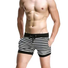 Новые модные хлопковые мужские шорты для бега для отдыха мужские шорты с карманом повседневные женский эластичный пояс Домашняя одежда шорты для отдыха