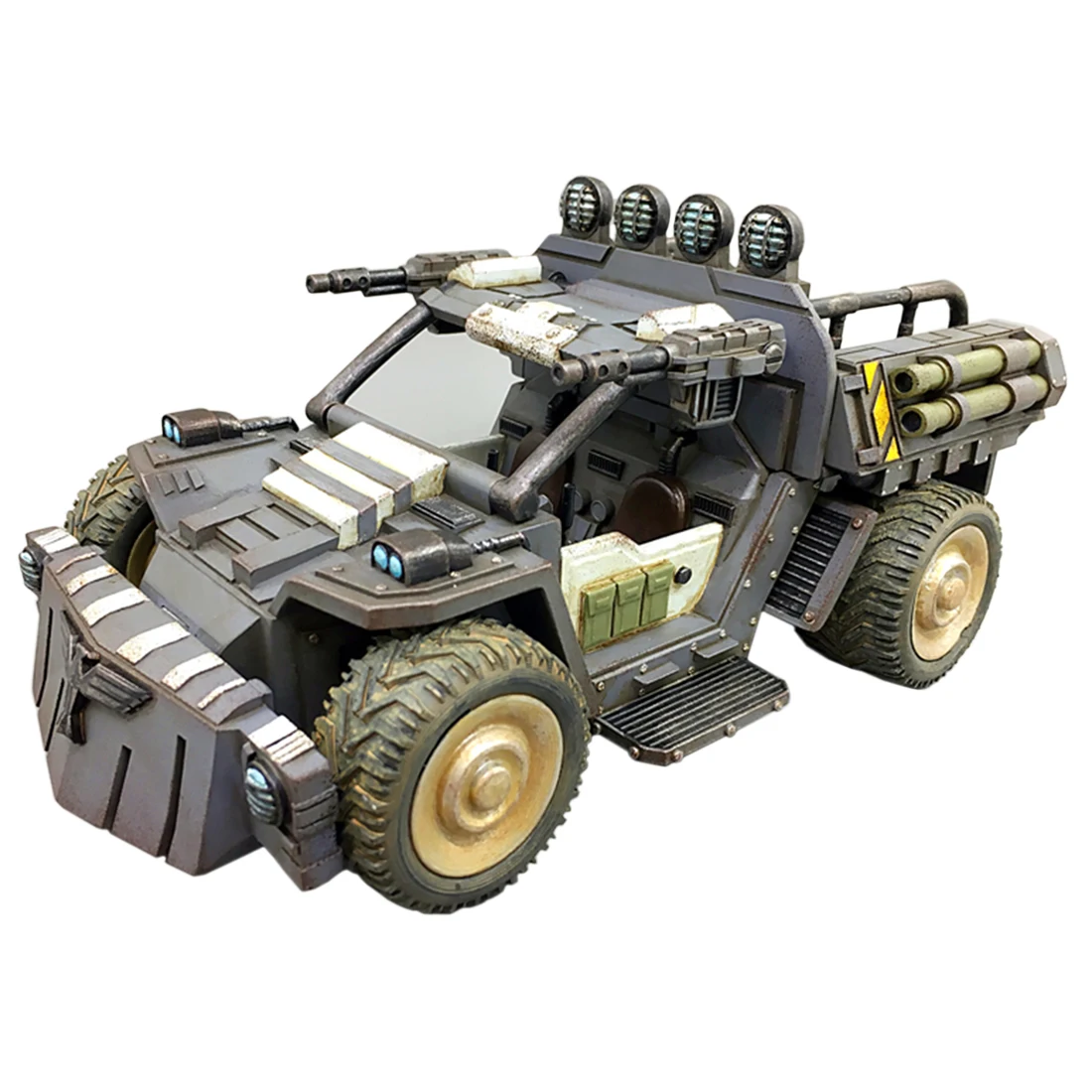 

Rowsfire 1:27 Mecha Model Wild Rhinoceros Armored Assault Vehicle Creative Removable Handwork Military Model Armored Vehicle Kit