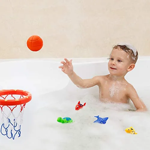 1 قطعة مضحك الطفل دش حمام بوي لعب الطفل حمام اللعب تخزين كرة السلة هوب و كرات Playset الصيف اللعب ل أطفال # TC