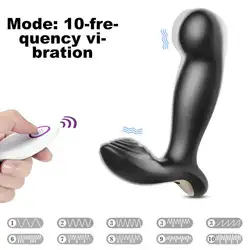 Анальный вибратор Беспроводной удаленного Управление вибратор простаты массажер эротический секс-игрушки для пар Для мужчин
