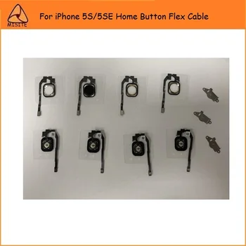 

10PCS/LOT New Advantage Phone 5S SE Home Button Key Button Flex Cable For For Iphone 5S 5SE SE Home Button Flex Cable Assembly