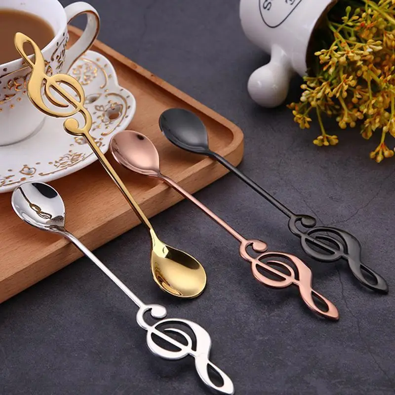 

High Quality Baby Feeding Spoon Cute Kids Complementary Foods Feeding Spoons Stainless Steel Silver Gold Black Children Gifts A2